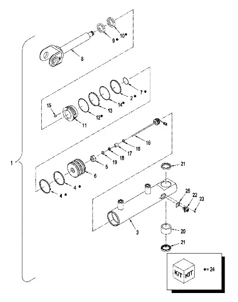 387790A1 - Комплект уплотнений