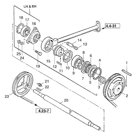 387566 - Корпус подшипника привода решетного стана TC5, CS, CSX, CX6