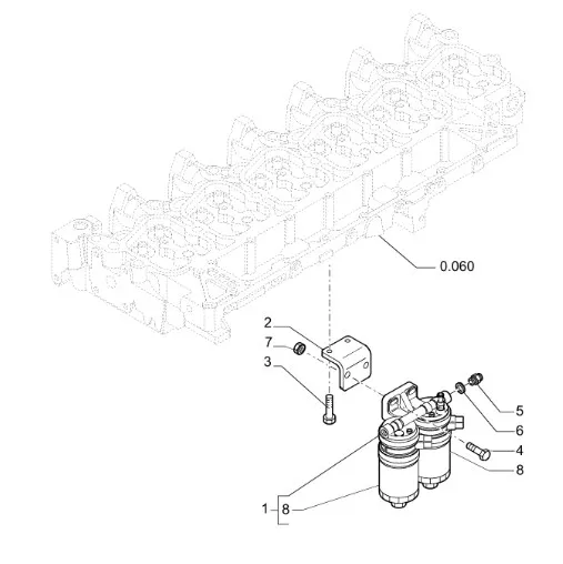 2855666 - Фильтр в сборе