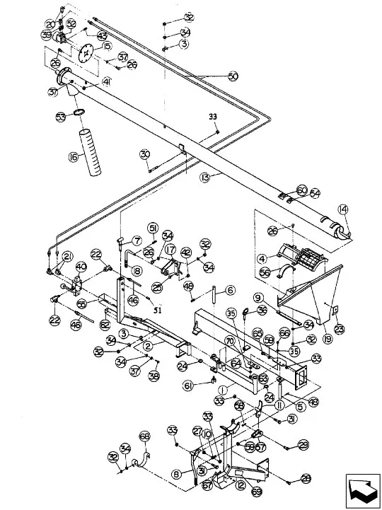 GD-378 - ось вращения